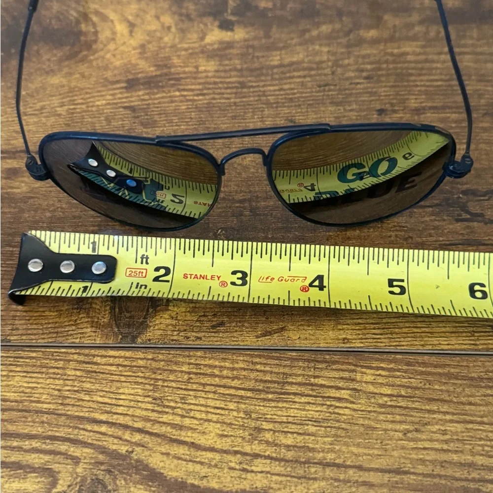 Vintage Michigan Wolverines Go Blue Aviator‎ Sunglasses Metal Frame NCAA Fan